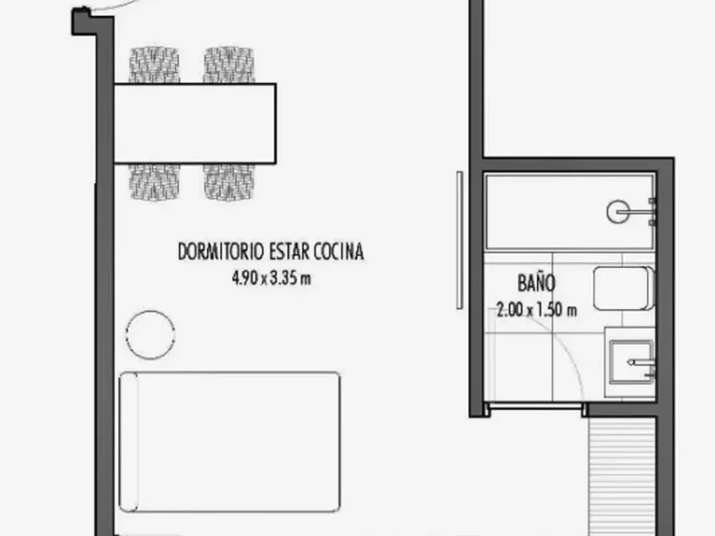 Av San Juan 3100, Piso 1